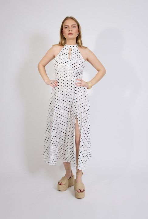 Sukienka damska w grochy