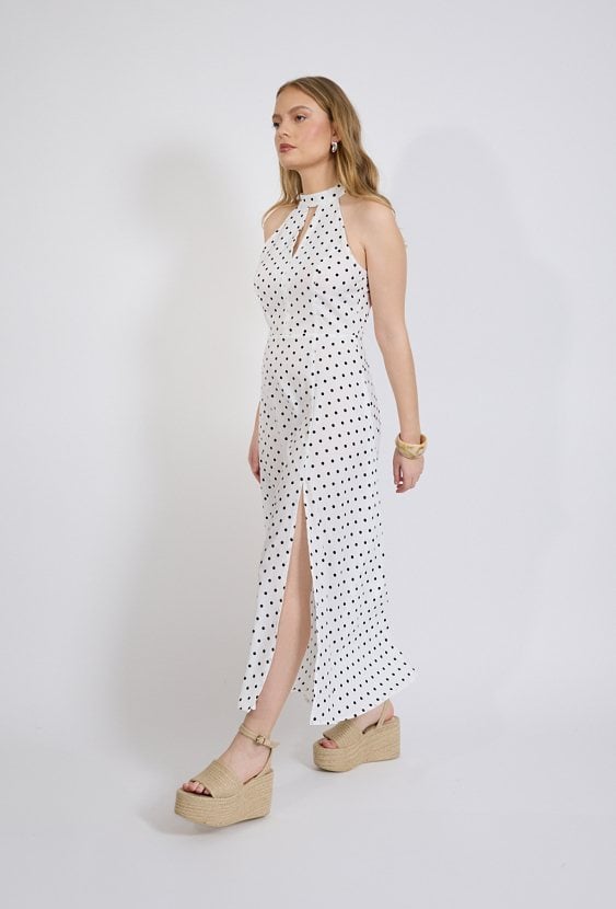 Sukienka damska w grochy