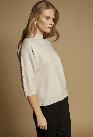 Sweter z rękawem 3/4