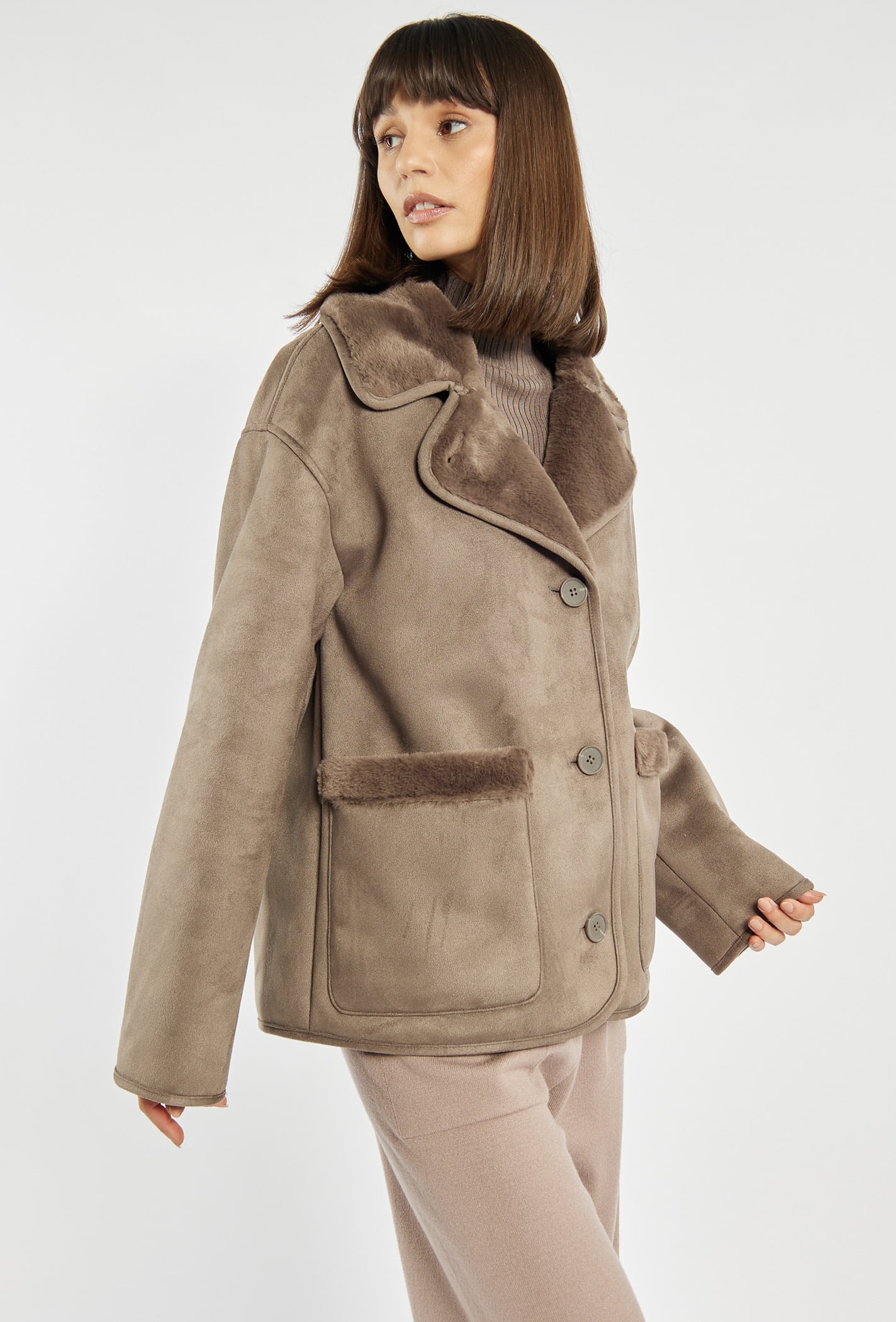 えむ Weekend Max Mara Kurtka przejściowa Arles 2525486031 Beżowy