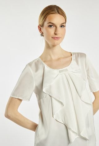 Bluzka damska z falbaną