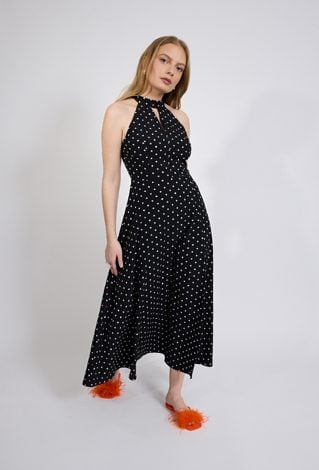 Sukienka damska w grochy