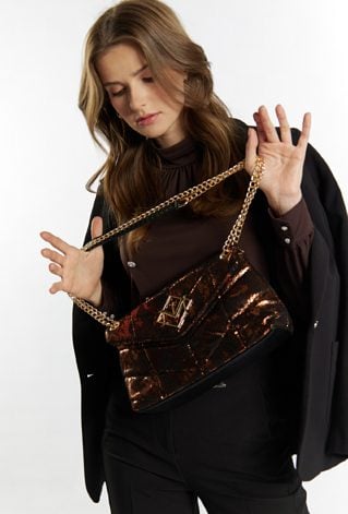 Pikowana torba w zwierzęcy wzór