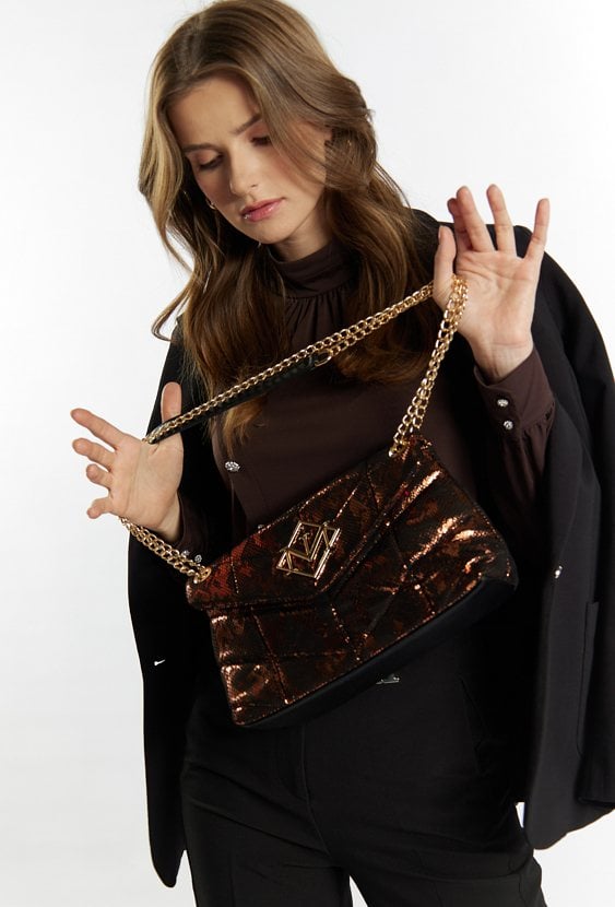 Pikowana torba w zwierzęcy wzór