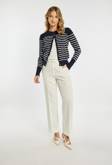 Sweter damski w paski