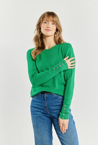 Sweter damski o prostym kroju