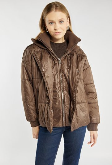 Kurtka damska z pikowaniem