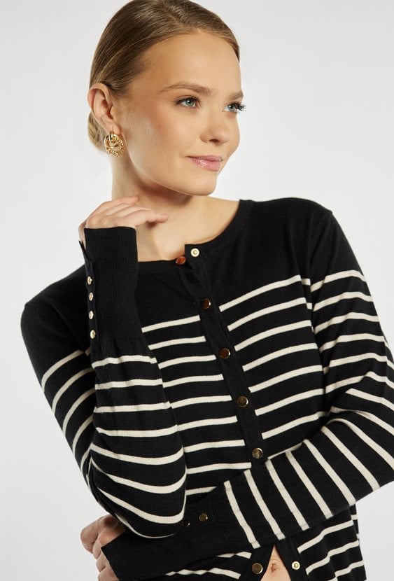 Sweter damski w paski