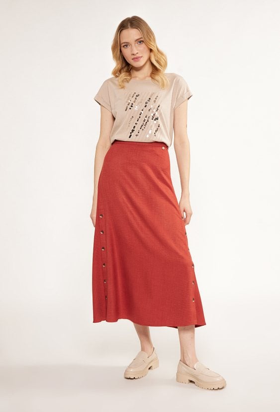 Spódnica damska midi