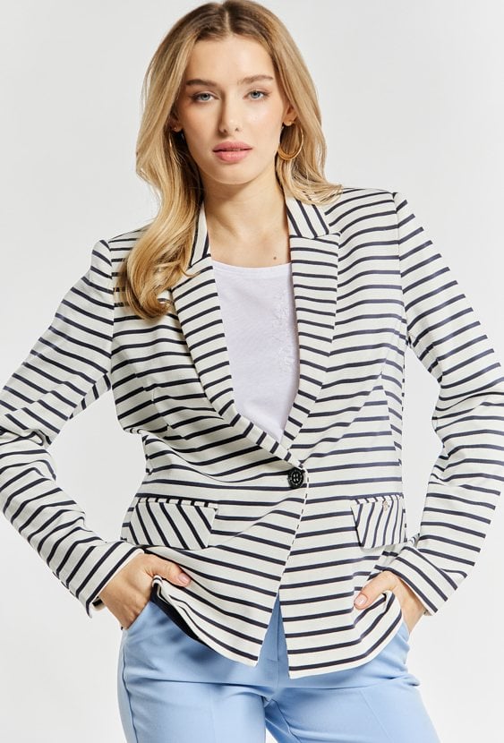 Marynarka damska w paski