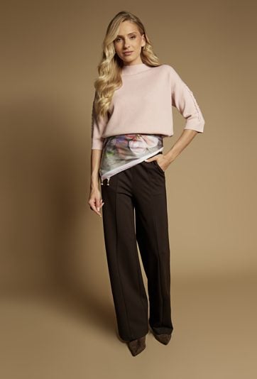 Sweter z rękawem 3/4