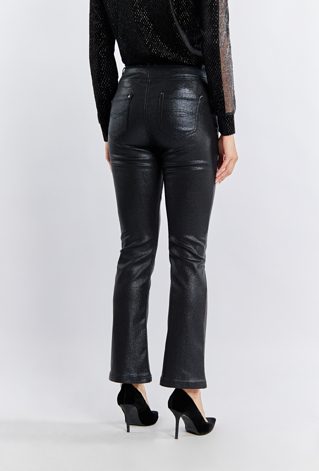 Spodnie damskie z połyskiem