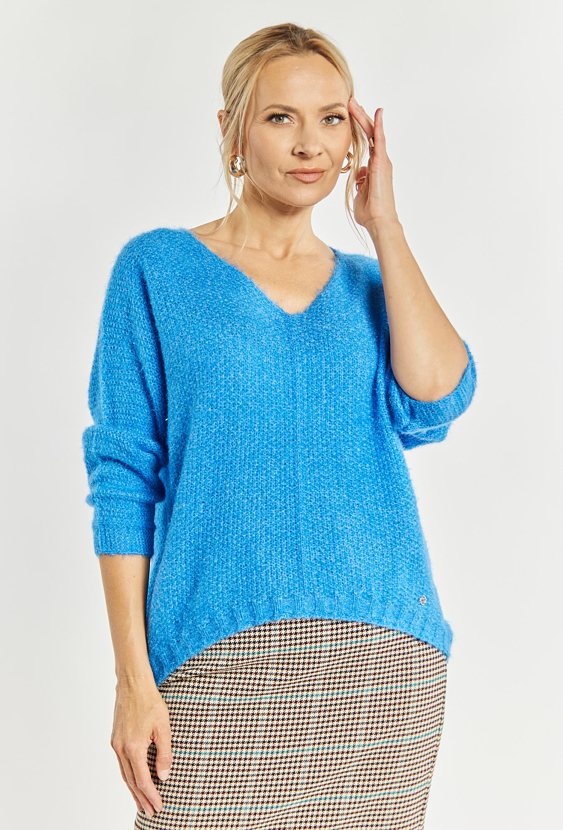 Sweter damski z wiskozy