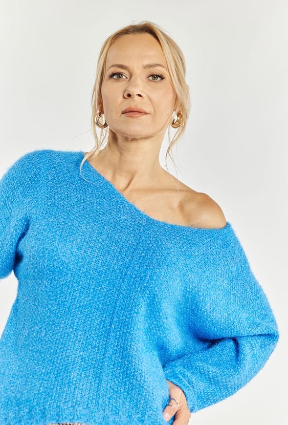 Sweter damski z wiskozy