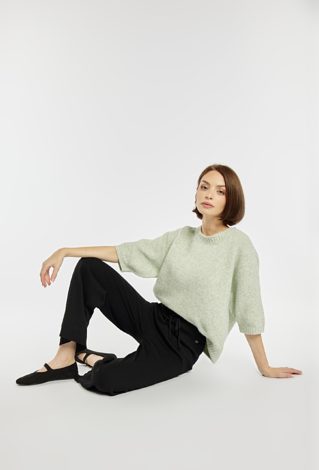 Spodnie z wiązaniem