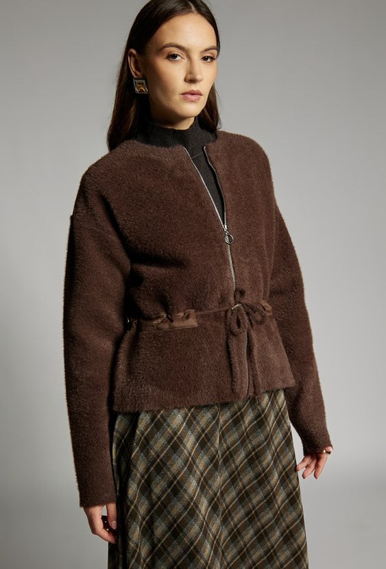 Kurtka swetrowa
