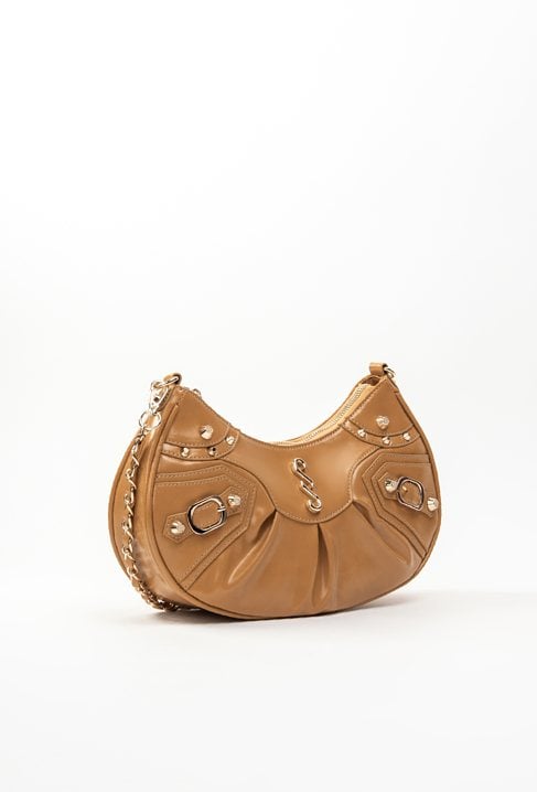 Torba damska z ozdobną aplikacją