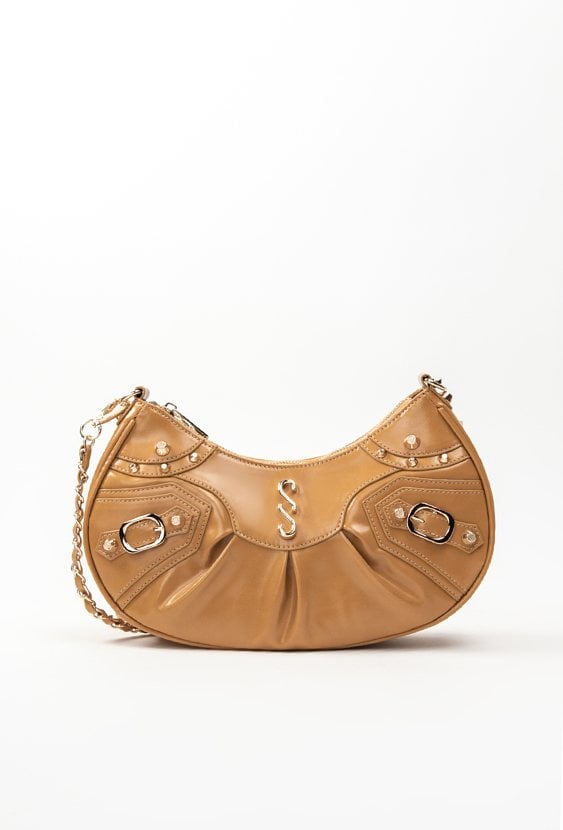 Torba damska z ozdobną aplikacją