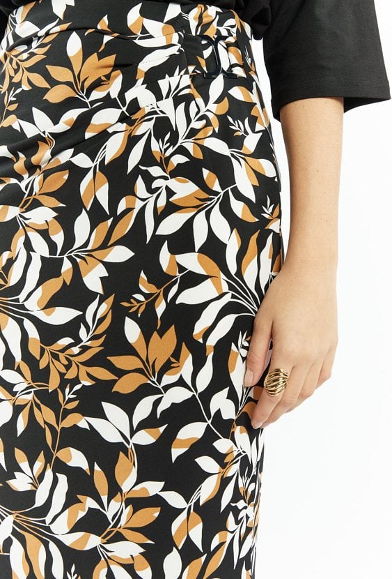 Wzorzysta spódniczka damska