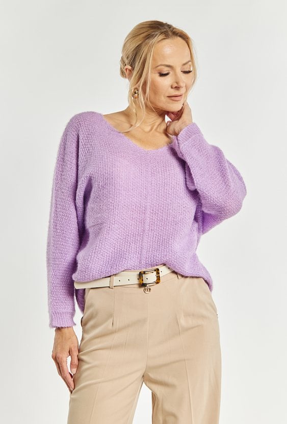 Sweter damski z wiskozy