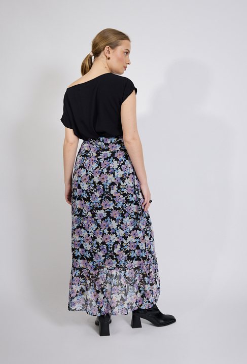 Spódnica maxi w kwiaty