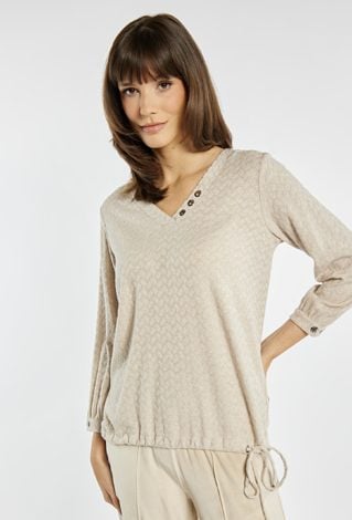 Bluzka damska z lekkim połyskiem