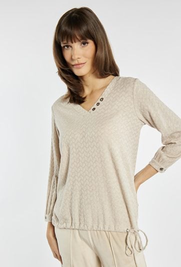 Bluzka damska z lekkim połyskiem