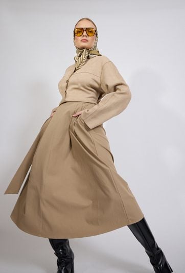 Spódnica z wiązaniem