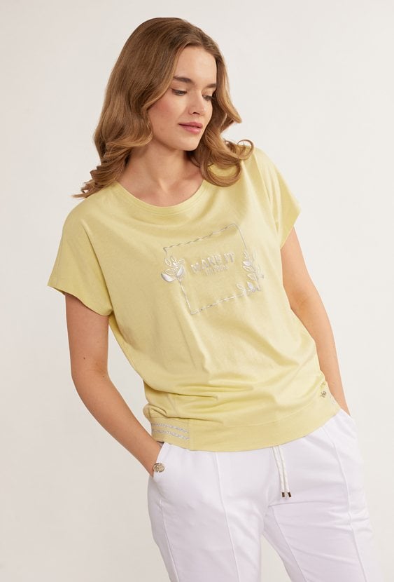 T-shirt damski z nadrukiem