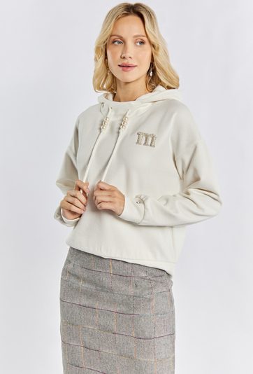 Bluza damska ze zdobieniem