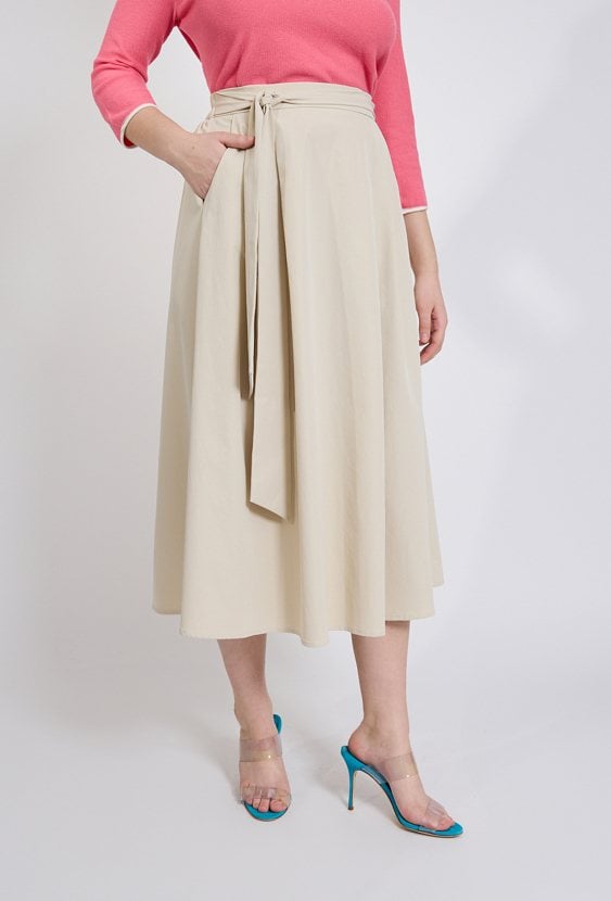 Spódnica z wiązaniem