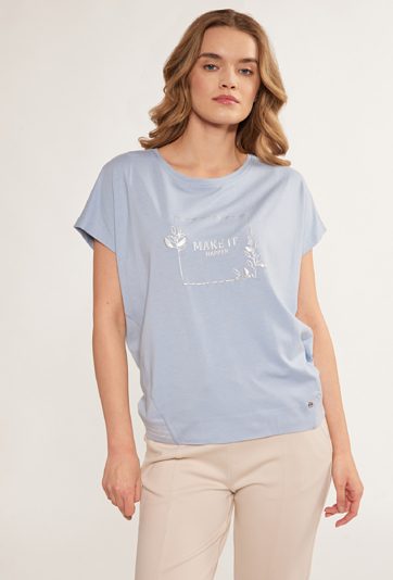 T-shirt damski z nadrukiem