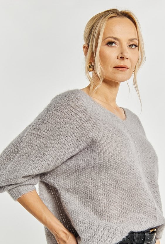 Sweter damski z wiskozy