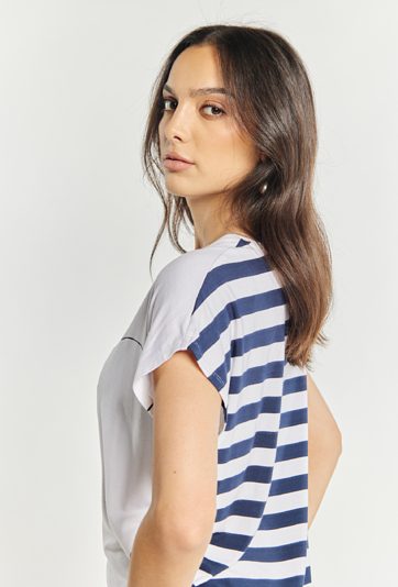 T-shirt damski z napisem