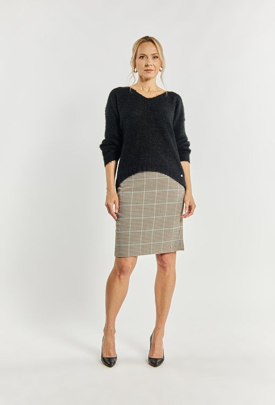 Sweter damski z wiskozy