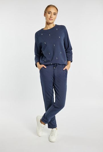 Spodnie dresowe z wiązaniem