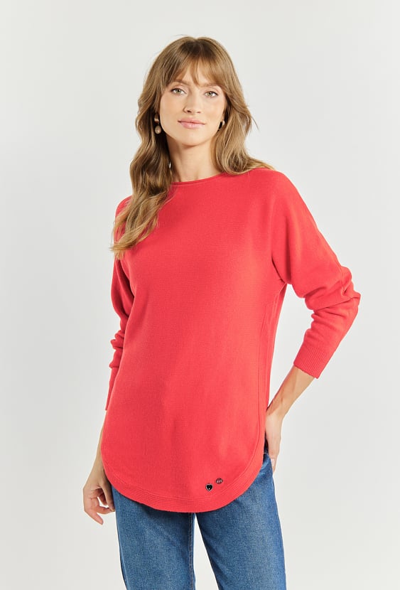 Sweter damski z guzikami