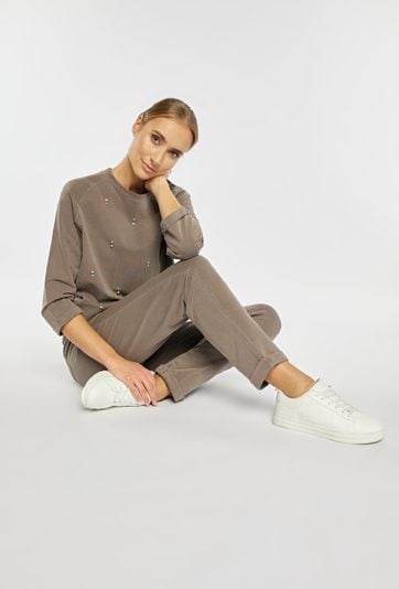 Spodnie dresowe z wiązaniem