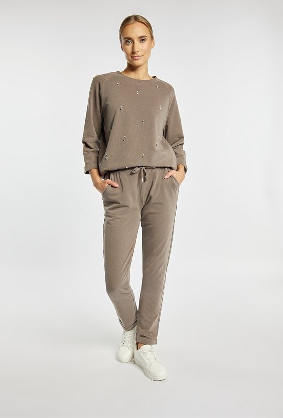 Spodnie dresowe z wiązaniem