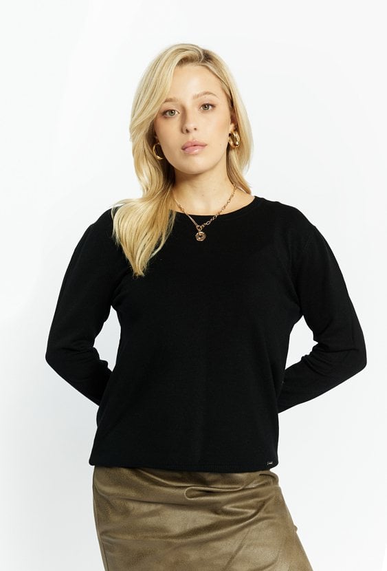 Cienki sweter damski