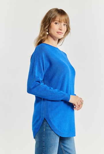 Sweter damski z guzikami