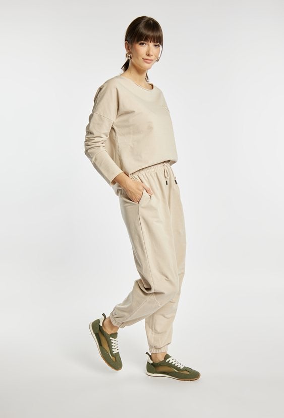 Spodnie dresowe ze ściągaczami