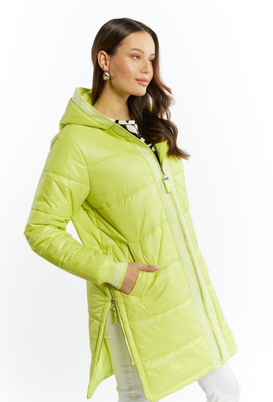 Płaszcz pikowany damski