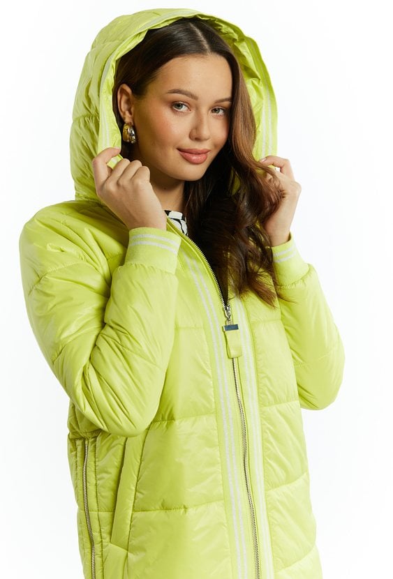 Płaszcz pikowany damski