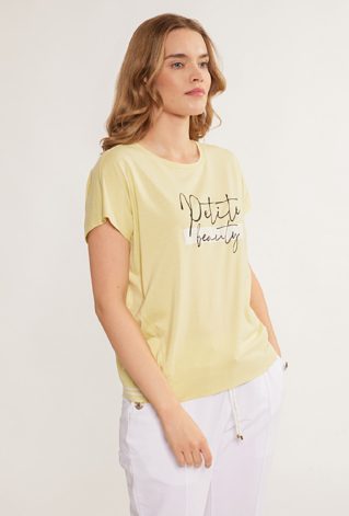 T-shirt damski z nadrukiem