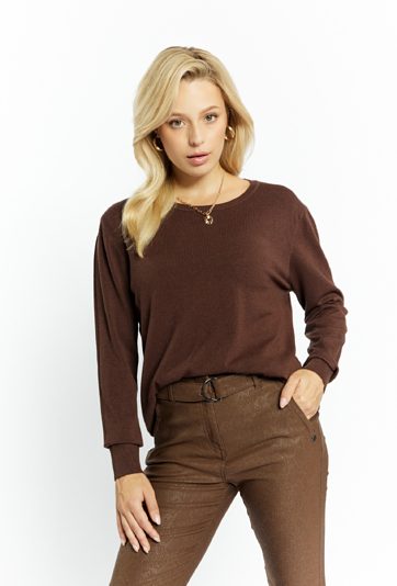 Cienki sweter damski