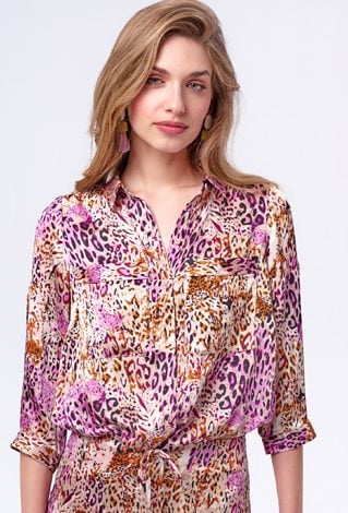 Koszula w szlachetny wzór