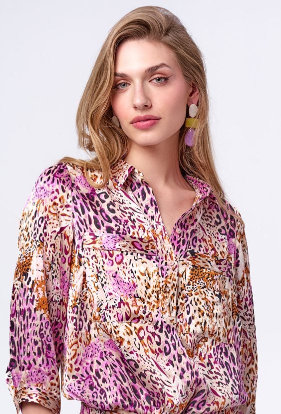 Koszula w szlachetny wzór