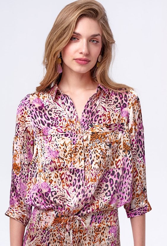 Koszula w szlachetny wzór