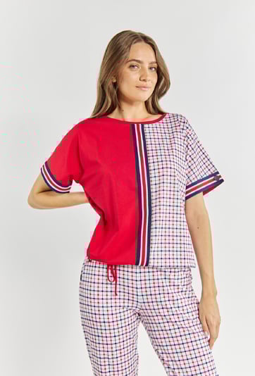 Bawełniana koszulka od piżamy